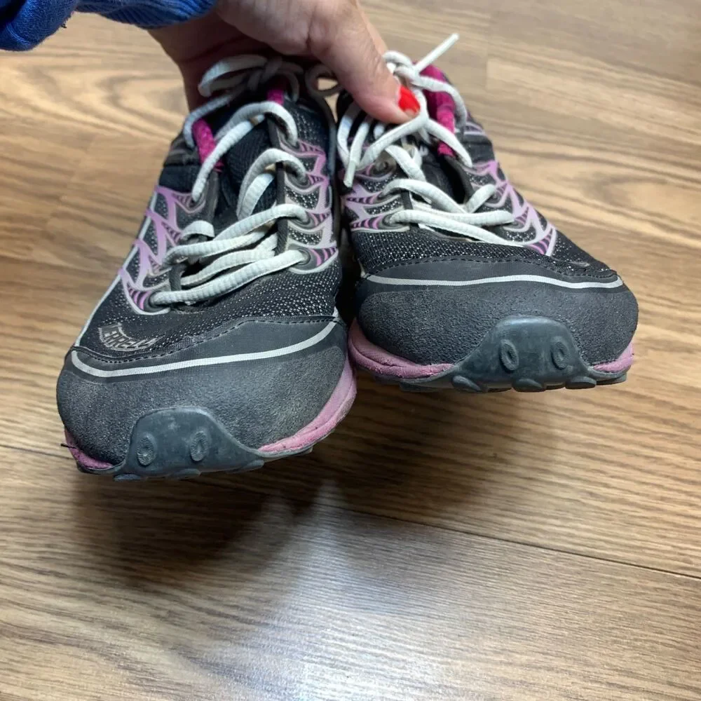 MERRELL MIX MASTER GLIDE TRAIL‎ RUNNING WOMEN Shoes Black Purple J56350 Size 6.5